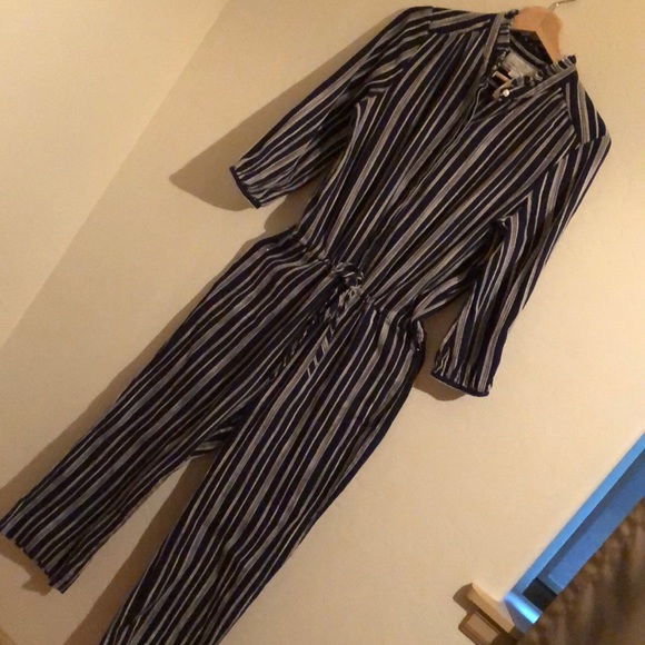 Anthropologie Trovata Ingrid Striped Jumpsuit - Picture 5 of 7